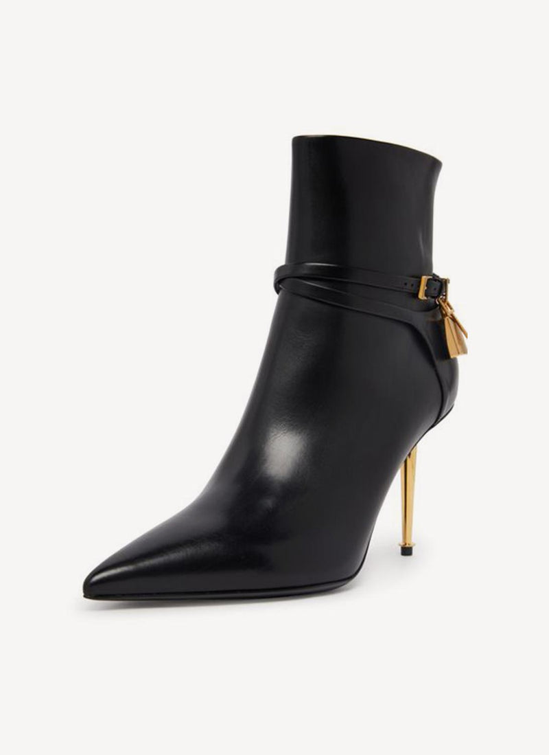 Tom Ford - Bottines Padlock - Black - Femme