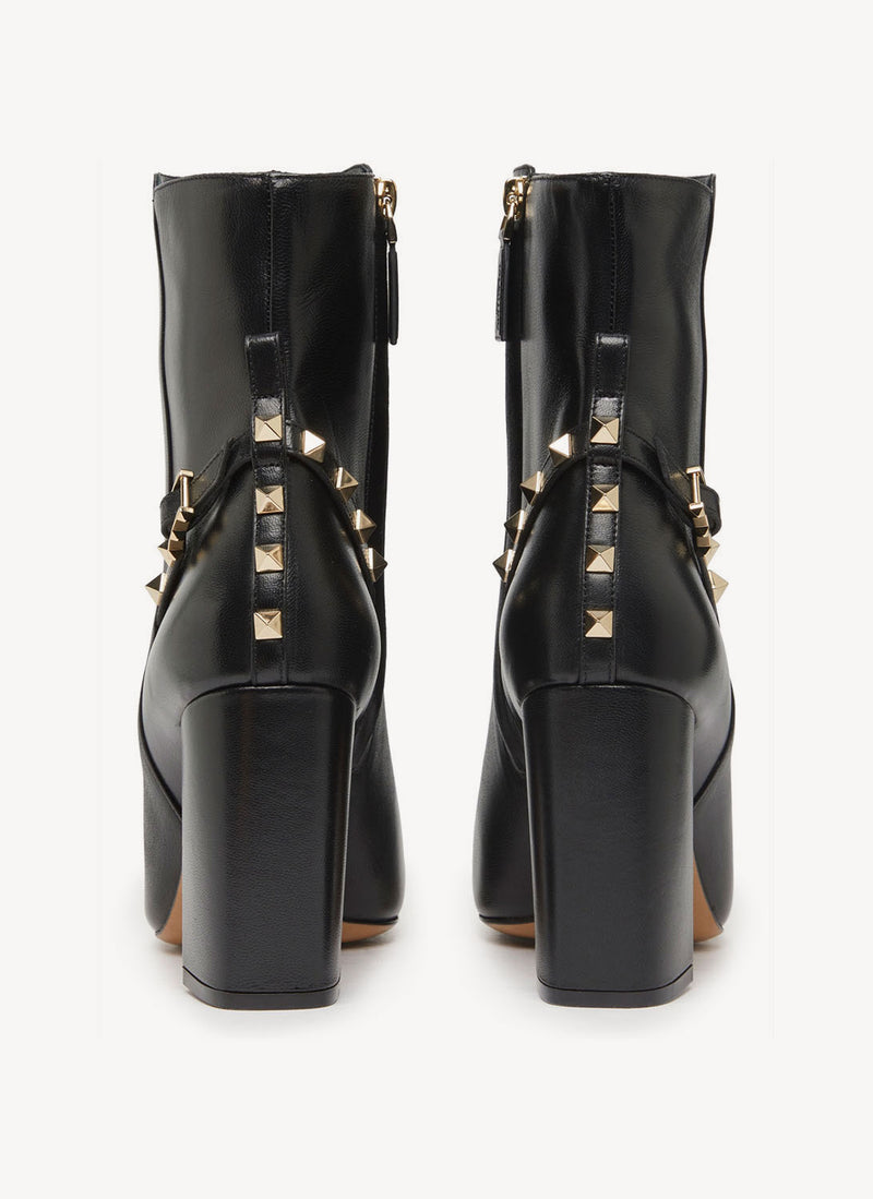 Valentino - Bottines Rockstud - Black - Femme