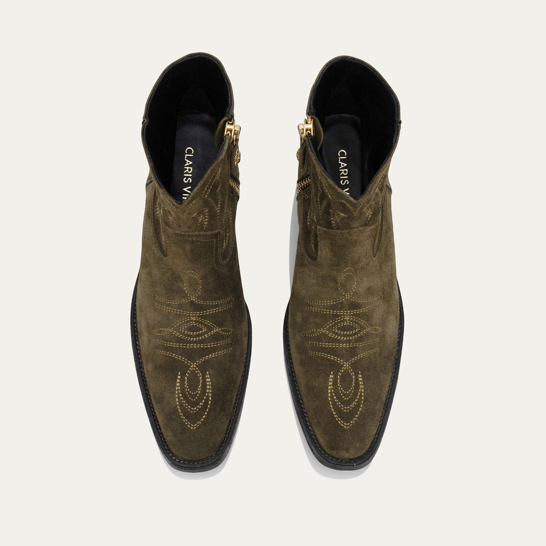Bottines Suede Vivienne Bronze