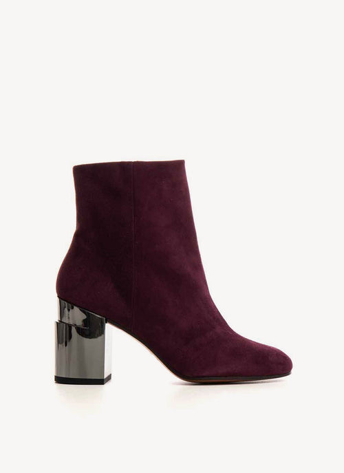 Clergerie - Bottines Suedee Keyla - Aubergine - Femme