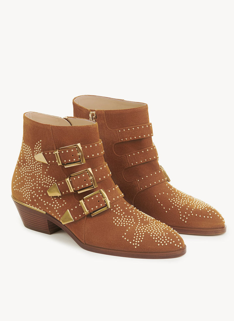 Chloe - Bottines Susanna - Brown - Femme