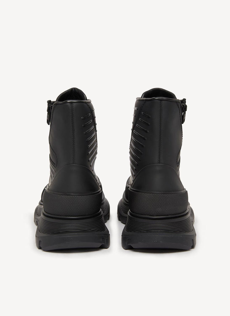 Alexander Mcqueen - Bottines Tread Slick - Black - Homme