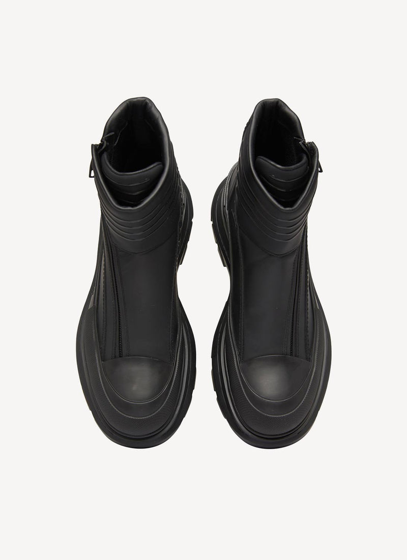 Alexander Mcqueen - Bottines Tread Slick - Black - Homme