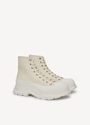 Alexander Mcqueen - Bottines Tread Slick - White - Homme