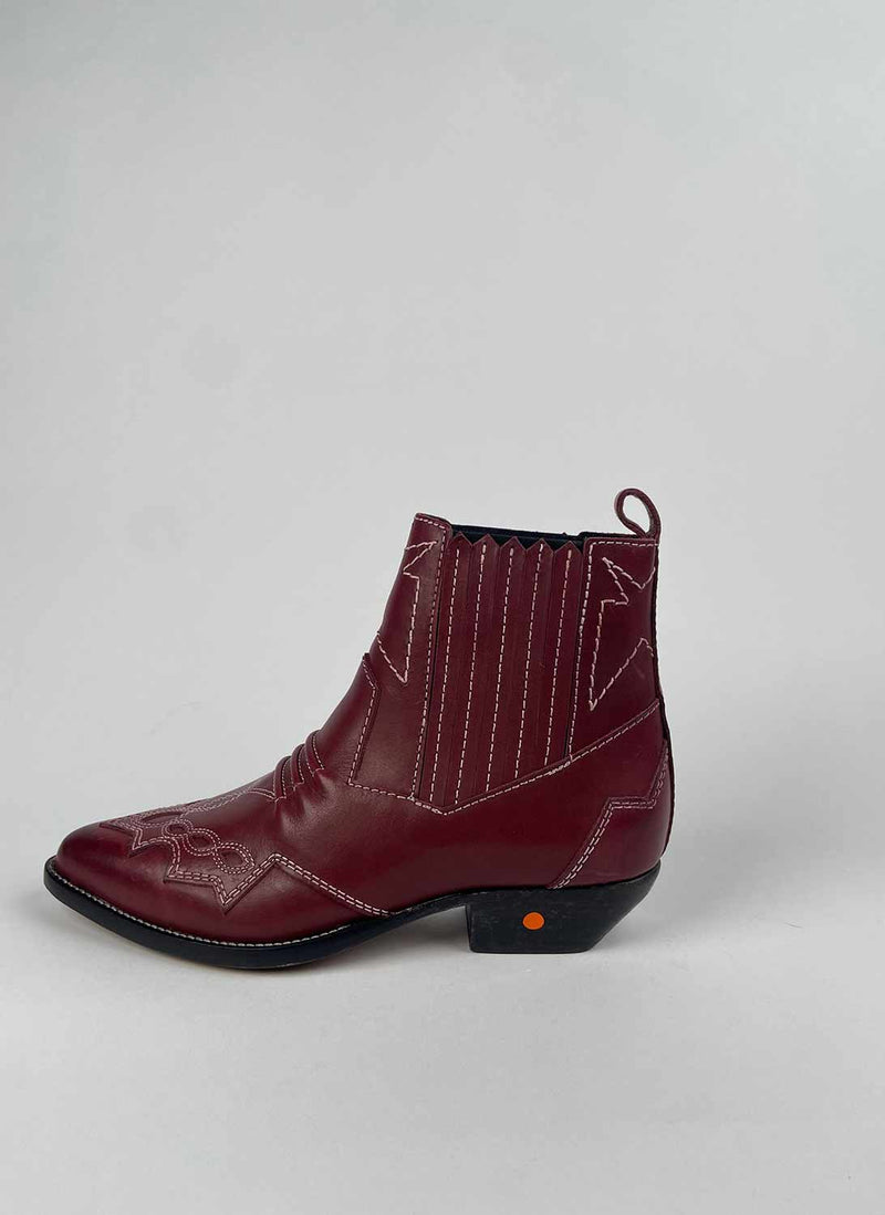 Roseanna - Bottines Tucson - Bordeaux - Femme - Imparfait