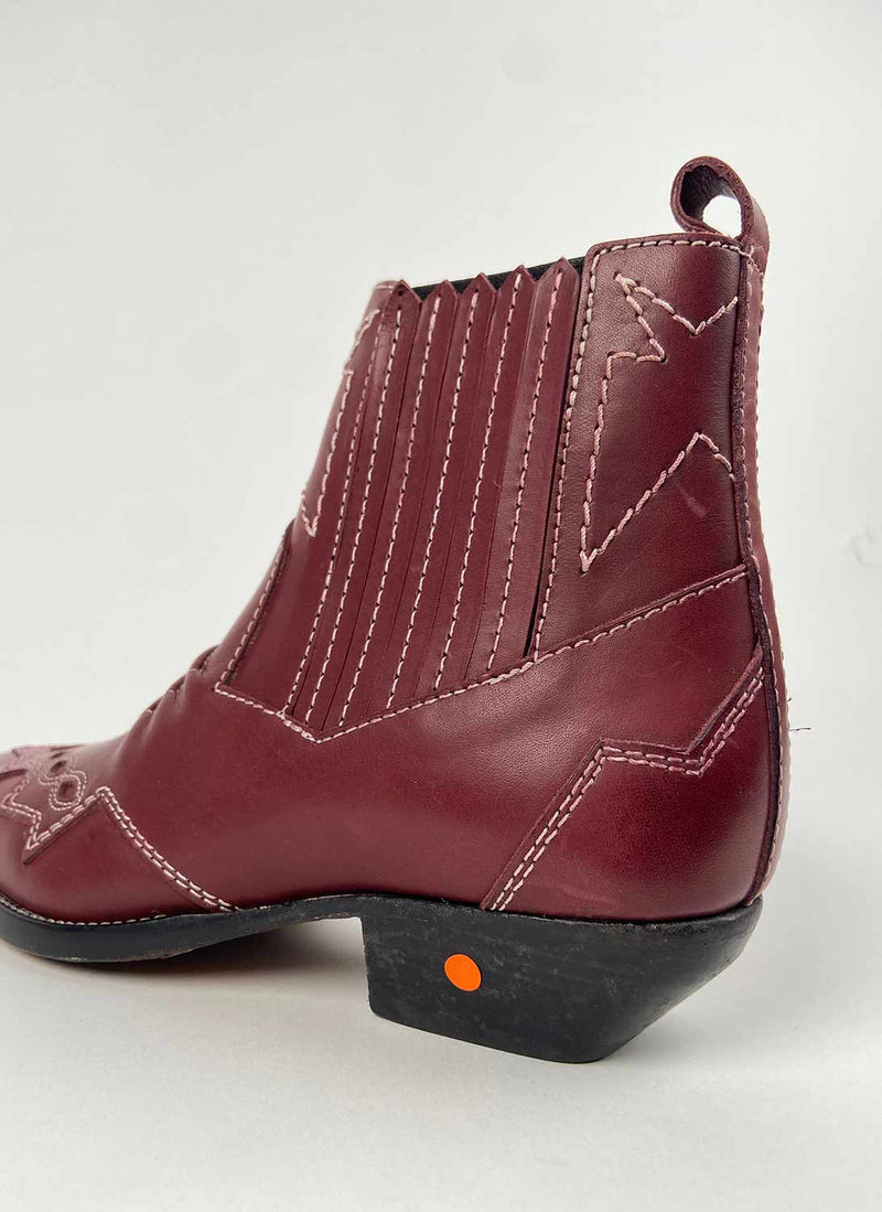 Roseanna - Bottines Tucson - Bordeaux - Femme - Imparfait