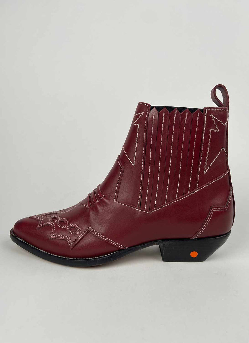 Roseanna - Bottines Tucson - Bordeaux - Femme - Imparfait