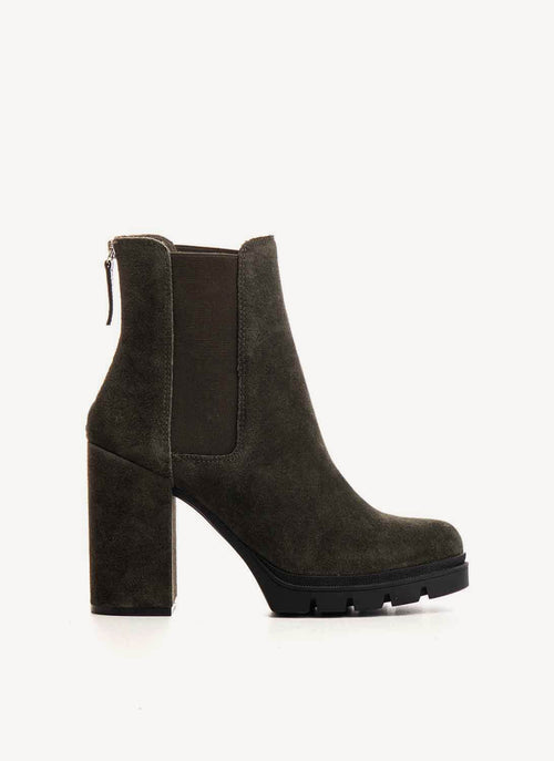 Steve Madden - Bottines Vertex - Kaki - Femme