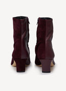 Staud - Bottines Wally - Burgundy - Femme