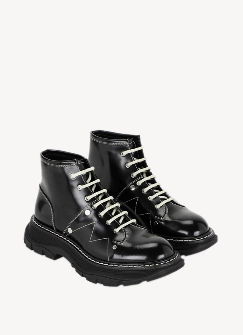 Alexander Mcqueen - Bottines - Black Gloss - Femme