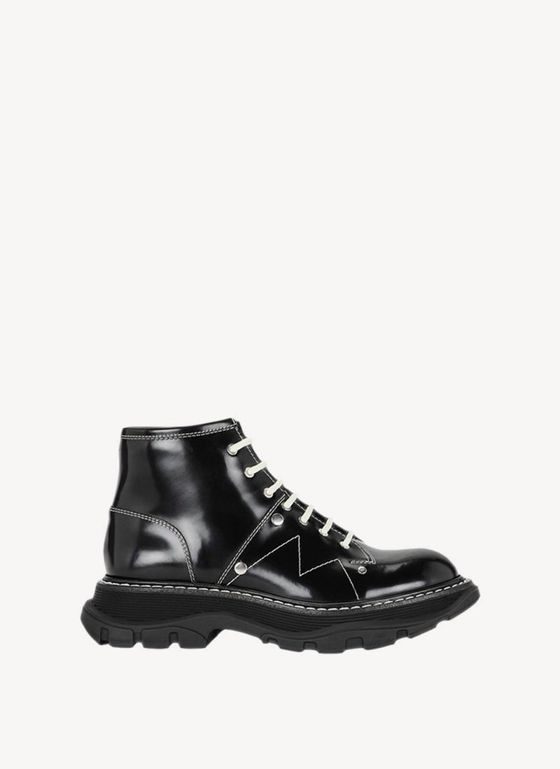 Alexander Mcqueen - Bottines - Black Gloss - Femme