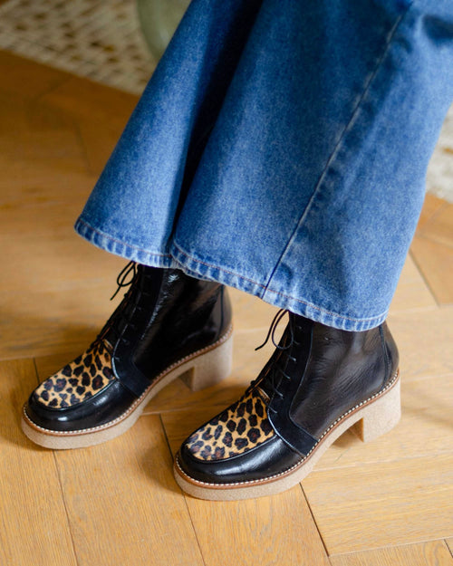 Bottines Harlem Féline