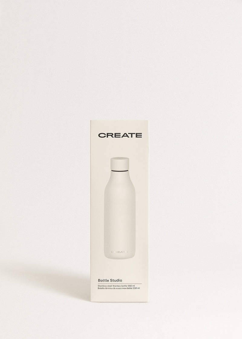 Bottle Studio - Stainless Steel Thermos Bottle 550ml - Off White
