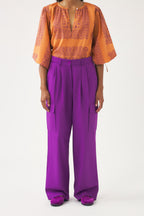 Pantalon Cargo Bottom - Violet