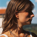 Boucle D'Oreille Nacre À L'Unité