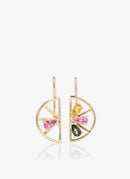 Aliita - Boucles D'Oreilles Media Naranja Trio - Yellow Gold - Femme