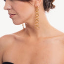 Joanna Laura Constantine - Knot Pendant Earrings - Gold - Woman
