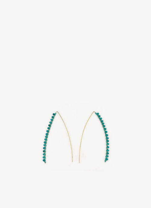 Aurelie Bidermann - Boucles D'Oreilles Sioux - Metal Gold - Femme