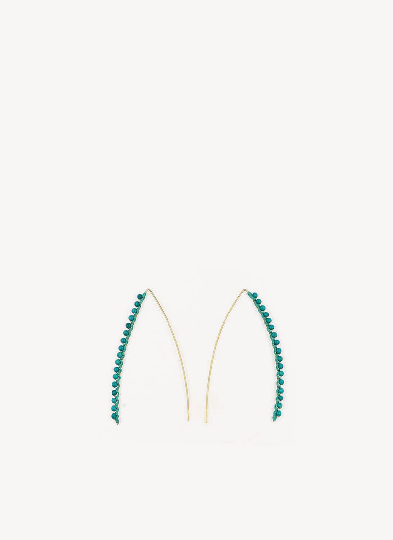 Aurelie Bidermann - Boucles D'Oreilles Sioux - Metal Gold - Femme