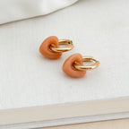 Misha Earrings - Peach