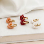 Boucles D'Oreilles Misha - Rouge