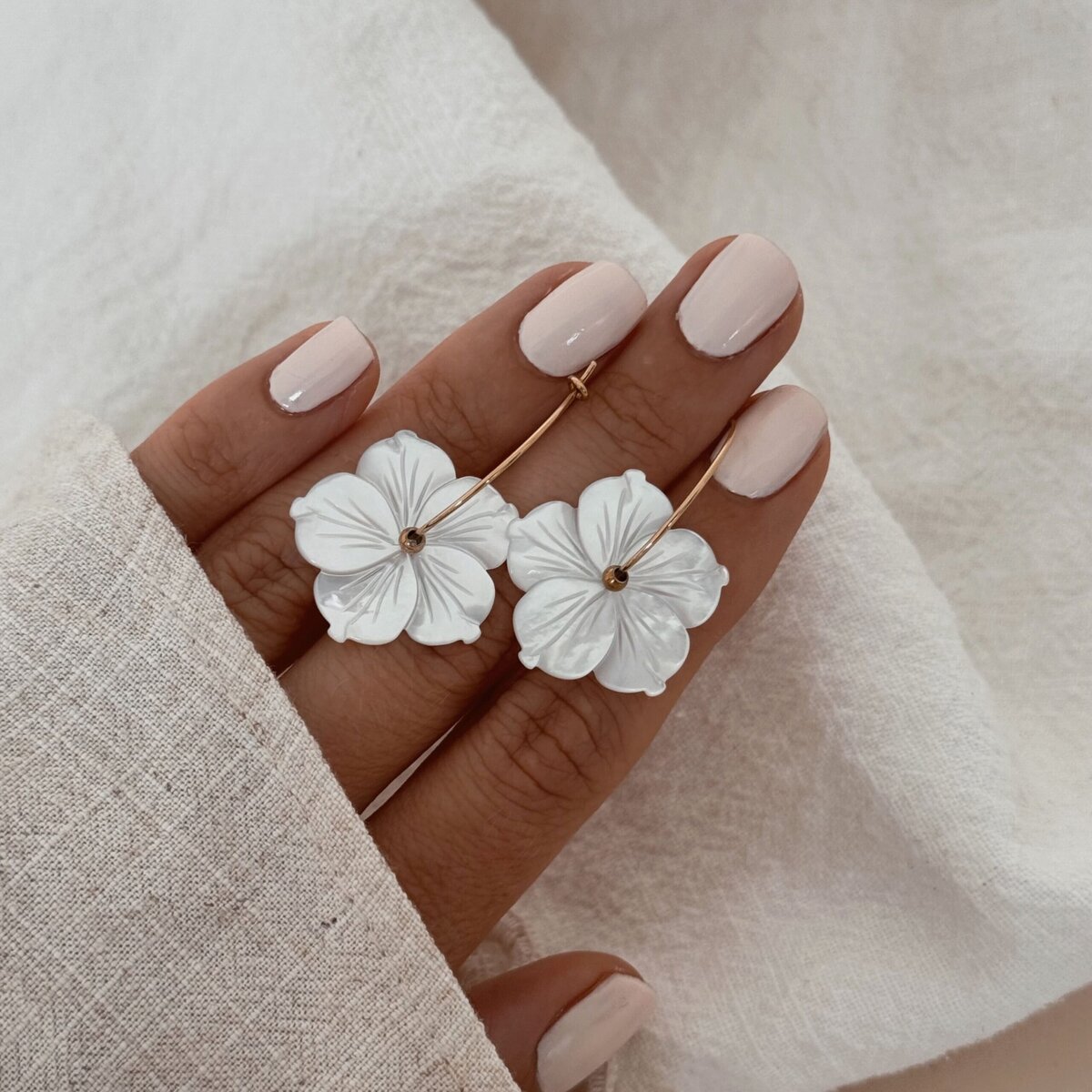 Boucles D'Oreilles Assia - Doré