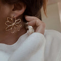 Boucles D'Oreilles Astrée - Doré