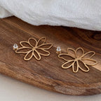 Boucles D'Oreilles Astrée - Doré