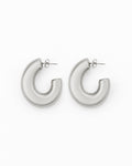 Boucles D'Oreilles Bulle - Argenté