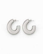 Boucles D'Oreilles Bulle - Argenté