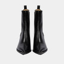 Boots Barbara Bui Bounty - Cuir Python Noir