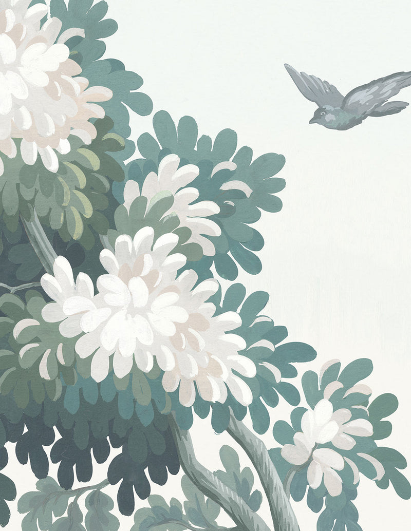 Fresque Bourgogne - Bleu Des Champs