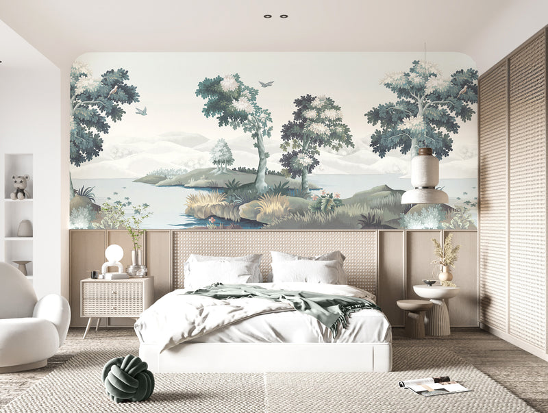 Fresque Bourgogne - Bleu Des Champs