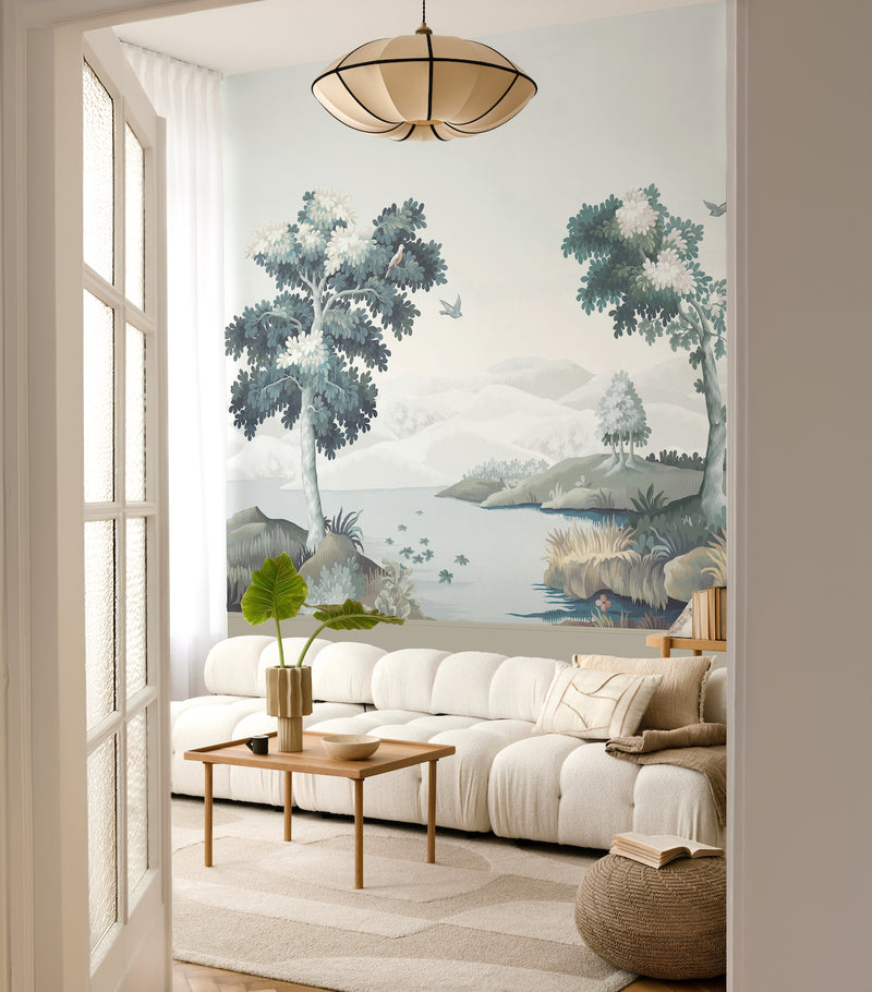 Fresque Bourgogne - Bleu Des Champs