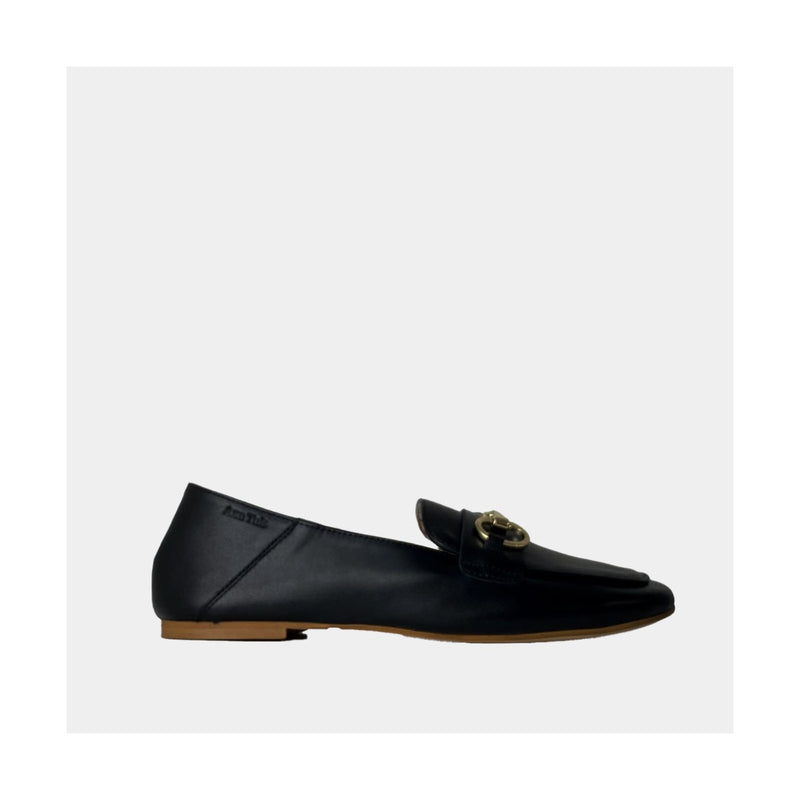 Mocassins Ann Tuil Bourjeois - Cuir Noir