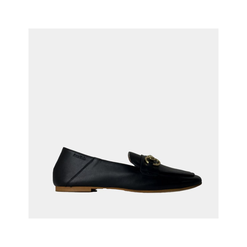 Mocassins Ann Tuil Bourjeois - Cuir Noir