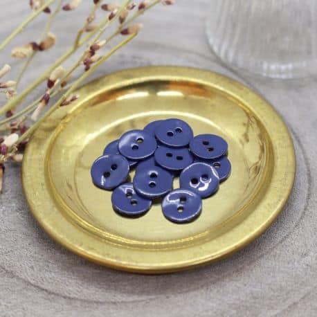 Boutons Glossy - Cobalt