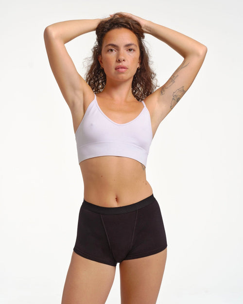 Boxer Menstruel Noir
