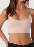 Adidas - Top Brassière Adidas 2000 Luxe - Ash Pearl - Femme