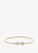 Le Gramme - Bracelet Cable Le 9 G - Silver - Homme