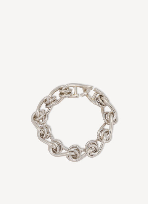 Charlotte Chesnais - Linc Chain Bracelet - Silver - Woman