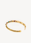 Camille Enrico - Bracelet Pina - Gold Multistones - Femme