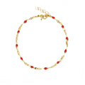 Bracelet Tuttifrutti - Or / Rouge