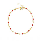 Bracelet Tuttifrutti - Or / Rouge