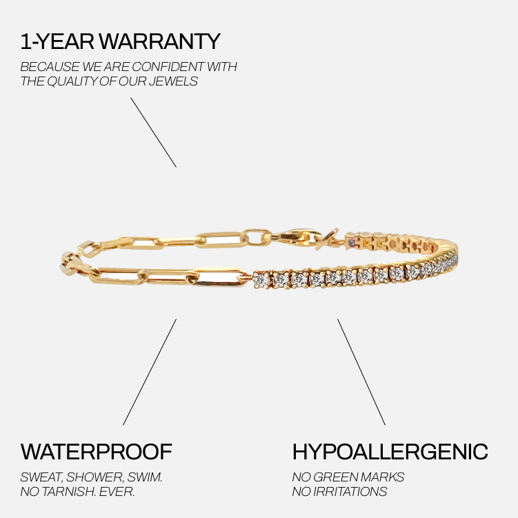 Angie White Bracelet