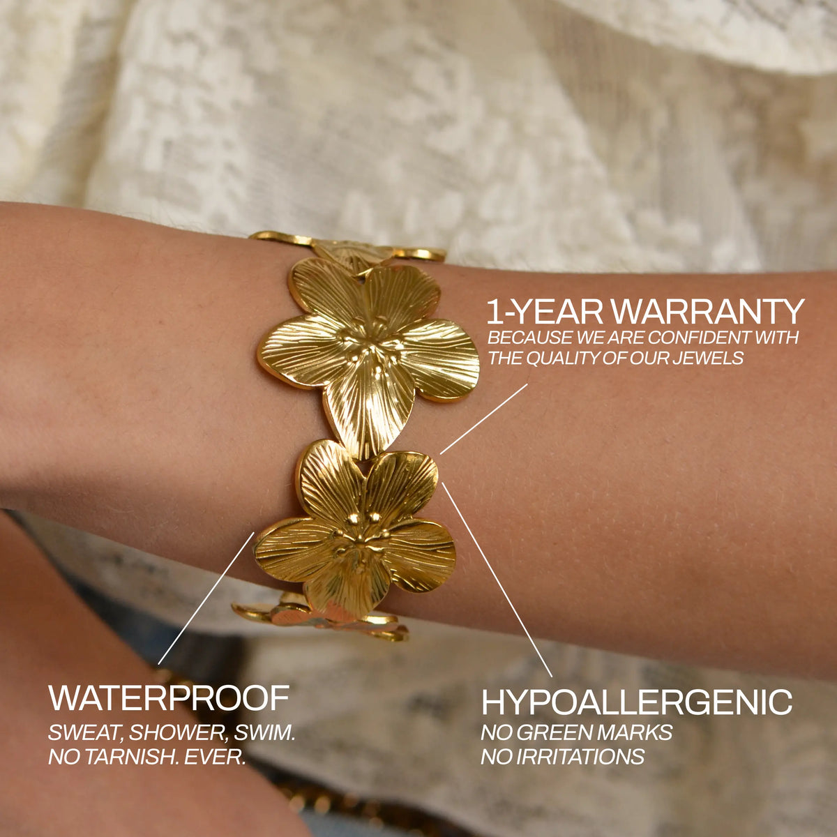 Brazalete Flora