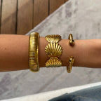 Seashell Cuff Bracelet