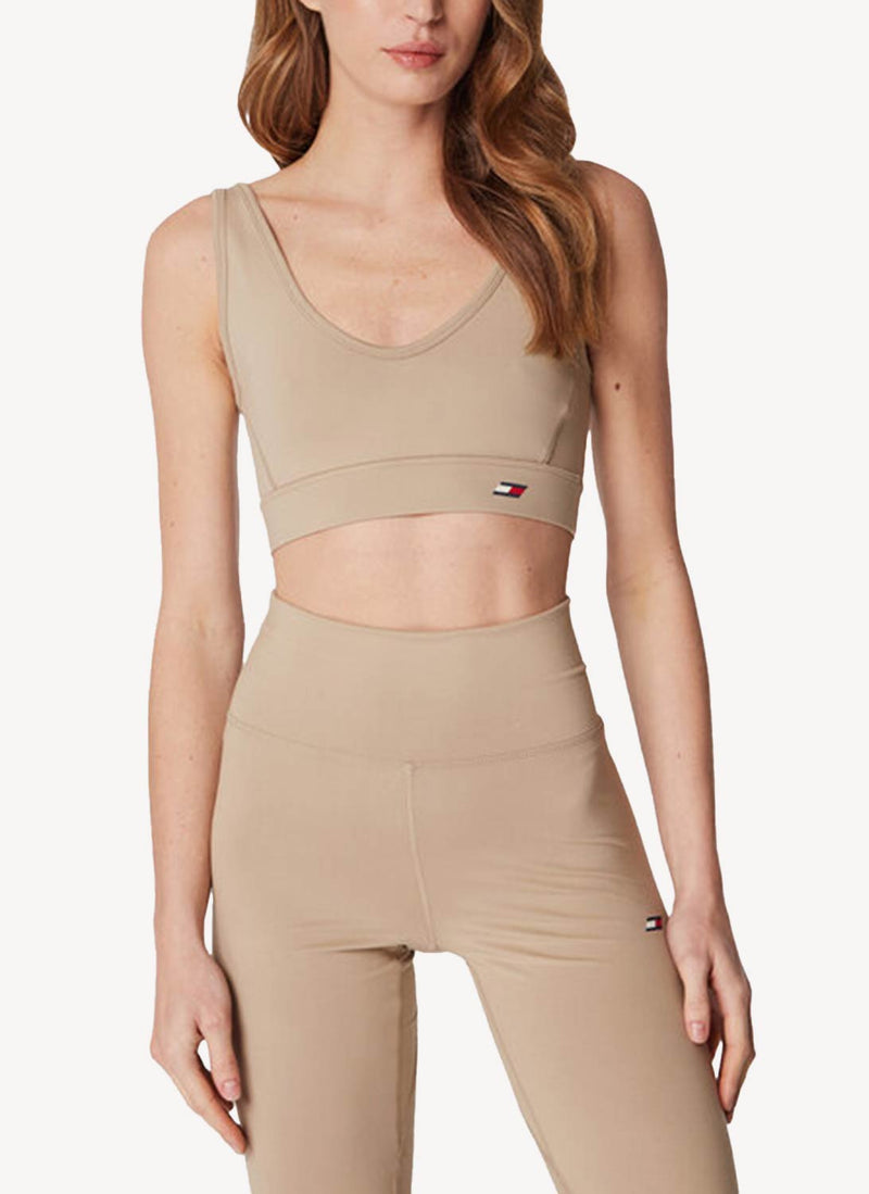 Tommy Hilfiger - Brassiere De Sport - Beige - Femme