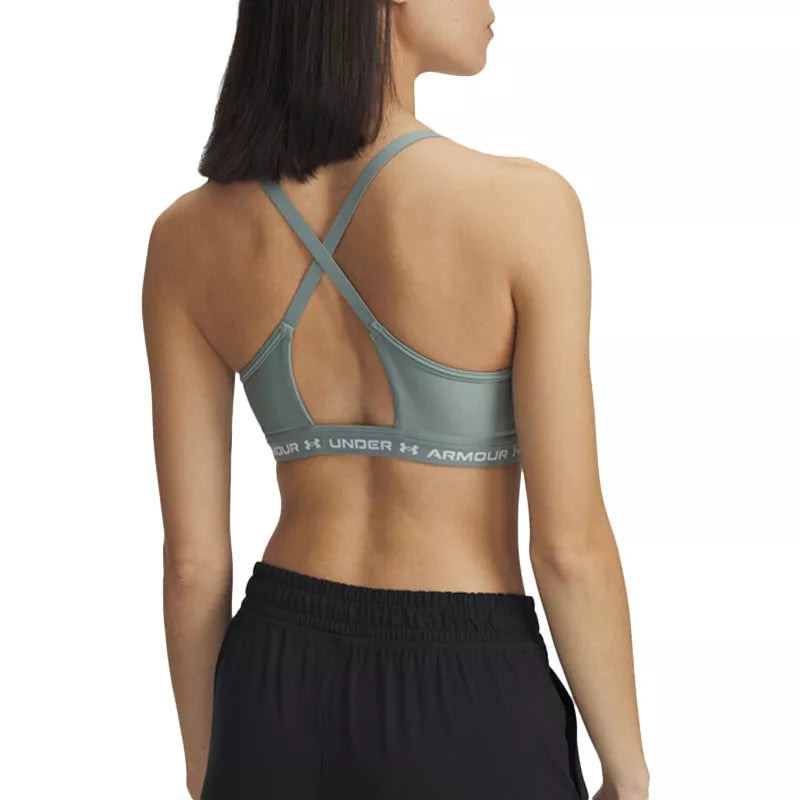 Crossback Low Bra - Green/Black - Women