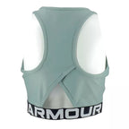 Heatgear Rib Tank Bra - Green - Women's